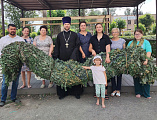Прихожане храма великомученика Пателеимона продолжают вносить свой вклад в помощь воинам