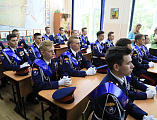 Преосвященнейший епископ Симон и духовенство епархии приняли участие в последнем звонке в Шахтинском генерала Я.П. Бакланова казачьем кадетском корпусе