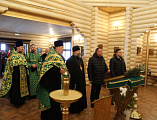 Преосвященнейший епископ Симон совершил чин освящения колоколов для храма преподобного Сергия Радонежского в хуторе Старая Станица