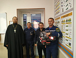Протоиерей Роман Амплеев принял участие в сборах начальников поисково-спасательной службы Ростовской области