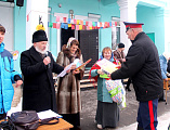 Народными гуляньями открыли масленичную неделю в приходе великомученика и целителя Пантелеимона г. Гуково
