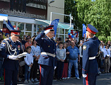 «Последний звонок» в Шахтинском генерала Я.П. Бакланова казачьем кадетском корпусе