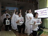 Священник посетил школу №15 Каменска-Шахтинского и поздравил педагогический коллектив с юбилеем