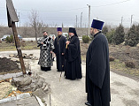 Епископ Шахтинский и Миллеровский Симон совершил Литургию Преждеосвященных Даров в храме великомученицы Екатерины города Красный Сулин