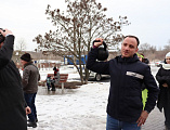 В прощеное воскресенье на площади перед Донским храмом г. Новошахтинска состоялись народные гуляния, посвященные Масленице