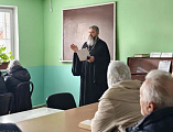 Лекция о православной книге прошла в гуковском храме после воскресного богослужения