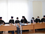 Духовенство Александровск-Грушевского округа приняло участие в заседании постоянно действующего Координационного совещания по обеспечению правопорядка в г. Шахты