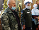 В храме в честь Донской иконы Богородицы состоялась встреча казаков станицы Мало-Несветаевской с духовником