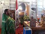 В храме Святителя Николая Чудотворца ст. Обливской состоялось соборное богослужение духовенства Чернышевского церковного округа
