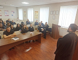 Духовно-нравственная беседа с сотрудниками МВД Багаевского района ﻿