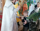 Воспитанники воскресной школы «Светочь» при храме Святой Блаженной Матроны Московской Донецкого благочиния представили вниманию прихожан рождественский концерт