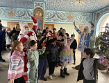 В станице Манычской провели Рождественскую ёлку для детей с особенностями здоровья