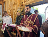 В престольный день епископ Симон совершил Божественную литургию в храме святых мучениц Веры, Надежды, Любови и матери их Софии в станице Багаевской