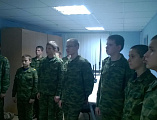 Иерей Сергий Болоцков провёл беседу с кадетами об основах православной веры