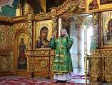 В день памяти апостола Андроника и святой Иунии Преосвященнейший епископ Симон совершил богослужение в Покровском кафедральном соборе Шахтинской епархии
