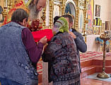 Традиционное паломничество в епархиальный Покровский монастырь совершили настоятель и прихожане шахтинского храма Вознесения Господня