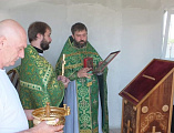 По благословению епископа Шахтинского и Миллеровского Симона в реабилитационном центре для наркозависимых хутора Маркин строится первый храм в России в честь преподобного Паисия Святогорца