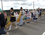 Крестный ход в 13 км состоялся в Миллеровском районе в честь святителя Тихона Задонского   