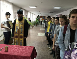 Праздник Святителя Николая отметили в Миллеровском Казачьем Кадетском техникуме