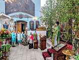 Крестный ход в День Святой Троицы в станице Вешенской