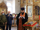 Традиционная встреча с духовником и приведение к присяге казаков станицы Мало- Несветаевской состоялись в храме Донской иконы Богородицы