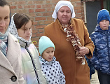 Выставка «Пред ликом Сергия Радонежского» состоялась в храме Архистратига Михаила пос. Каменоломни