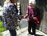 Подарки и благодарность ветеранам