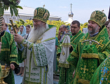 Преосвященнейший епископ Симон принял участие в торжествах по случаю дня памяти преподобной Арсении (Себряковой) в Спасо-Преображенском монастыре в городе Серафимовиче Волгоградской области