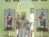 В престольный день Преосвященнейший епископ Симон совершил Божественную литургию в храме праведного Иосифа Обручника города Шахты