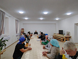 На приходе храма Святой Троицы хутора Волченский продолжаются занятия библейской группы