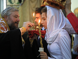 Епископ Шахтинский и Миллеровский Симон совершил таинство Венчания в Покровском кафедральном соборе г. Шахты