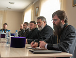 Под председательством Преосвященнейшего епископа Симона в духовно-просветительском центре при Покровском кафедральном соборе состоялся Епархиальный совет