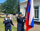 Торжественное открытие мемориальных досок в средней школе поселка Отрадный