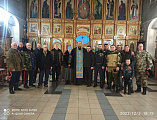 Пастырское окормление казаков в храме в честь Донской иконы Божьей Матери