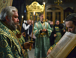 Преосвященнейший епископ Симон принимает участие в торжествах в Свято-Троицкой Сергиевой Лавре по случаю дня памяти преподобного Сергия Радонежского