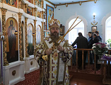 Преосвященнейший епископ Симон с архипастырским визитом посетил Чернышевское благочиние