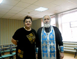Священник с пастырским визитом посетил Шахтинский центр помощи детям №3