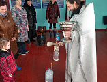 Великое освящение воды в хуторе Табунщиково