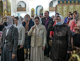 Праздников Праздник и Торжество из Торжеств. В праздник Светлого Христова Воскресения в Покровском кафедральном соборе г. Шахты состоялось торжественное богослужение