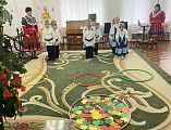 В казачьем детском саду «Веснянка» прошёл праздник Покрова Пресвятой Богородицы