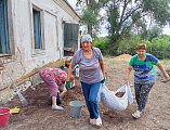 Субботник в селе Первомайское
