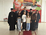 Преосвященнейший епископ Симон принял участие в торжествах, посвященных Дню учителя, в станице Багаевской
