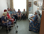 Беседа о Троице в доме престарелых поселка Садовый