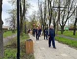 Пасхальный крестный ход в станице Боковской