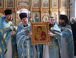 День престольного праздника в храме Донской иконы Божией Матери