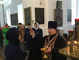 В Успенском храме станицы Калитвенской состоялось торжественное принятие казачьей присяги