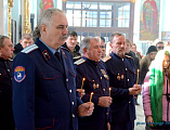 В храме Успения Пресвятой Богородицы г. Донецка была отслужена панихида по всем казакам и казачкам, со чадами невинно убиенным