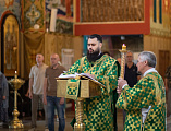 В день памяти обретения мощей преподобного Максима Грека Преосвященнейший епископ Симон совершил Божественную литургию в Покровском кафедральном соборе города Шахты