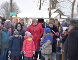 Народными гуляньями открыли масленичную неделю в приходе великомученика и целителя Пантелеимона г. Гуково