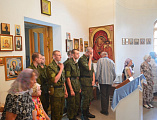В храме Казанской иконы Пресвятой Богородицы при воинской части 3033 Войск национальной гвардии РФ отметили престольный праздник